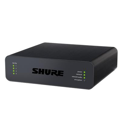 SHURE ANI4OUT‐XLR Shure Microflex Advance Unidad de interfaz de red de audio de línea/micrófono. Dante de 4 canales (salidas en XLR)