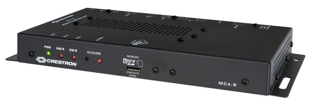 CRESTRON HOME MC4-R Procesador de control compacto para una sola habitación y hogares de tamaño pequeño y mediano, Antena integrada infiNET EX y ER