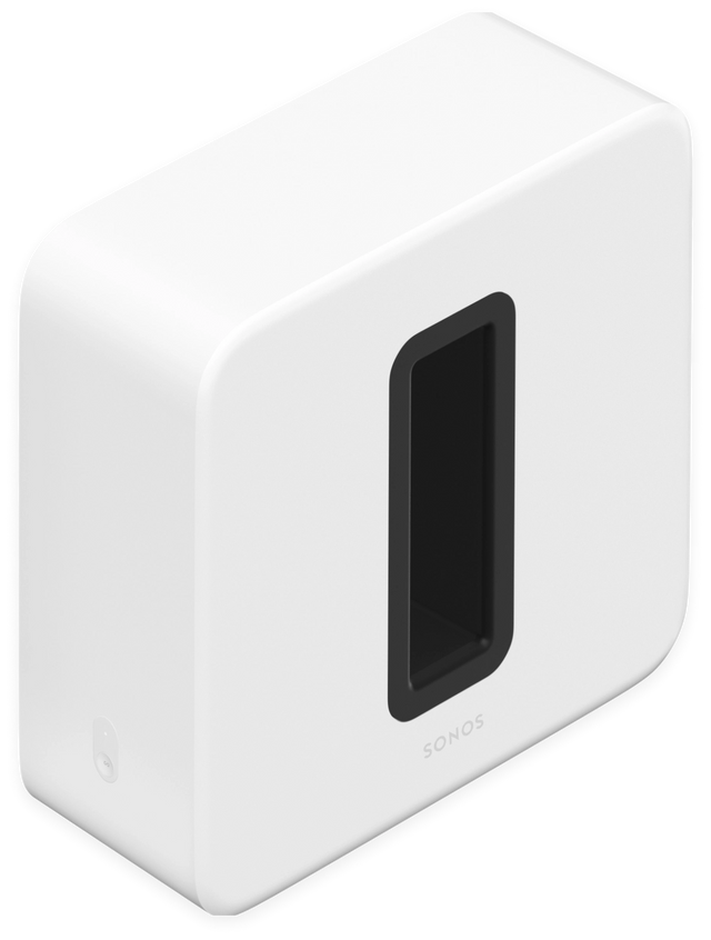 SONOS SUB (GEN3) WHITE SUBWOOFER INALÁMBRICO, COLOR BLANCO