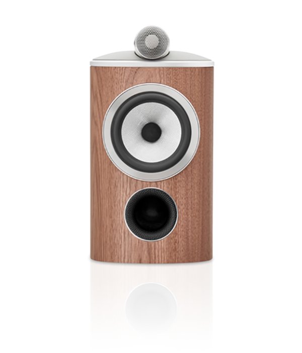 B&W 805 D4 SATIN WALNUT Altavoz de estantería de 2 vías de nogal satinado, el modelo más compacto de la gama Diamond ™ de la serie 800. 1 PAR