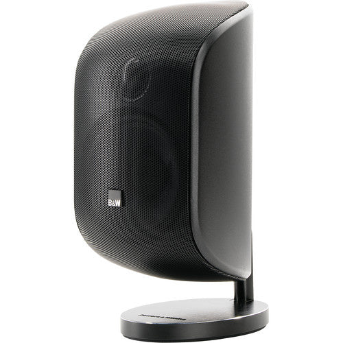 B&W M-1-BK Altavoz de estantería de 2 vías (negro mate, individual)