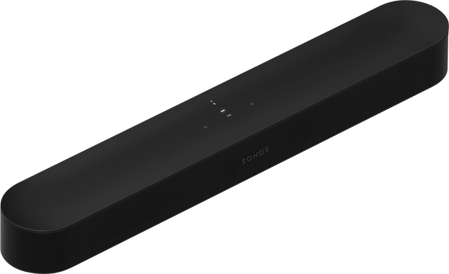 SONOS BEAM (GEN2) BLACK BARRA DE SONIDO INTELIGENTE PARA TV, COLOR NEGRO