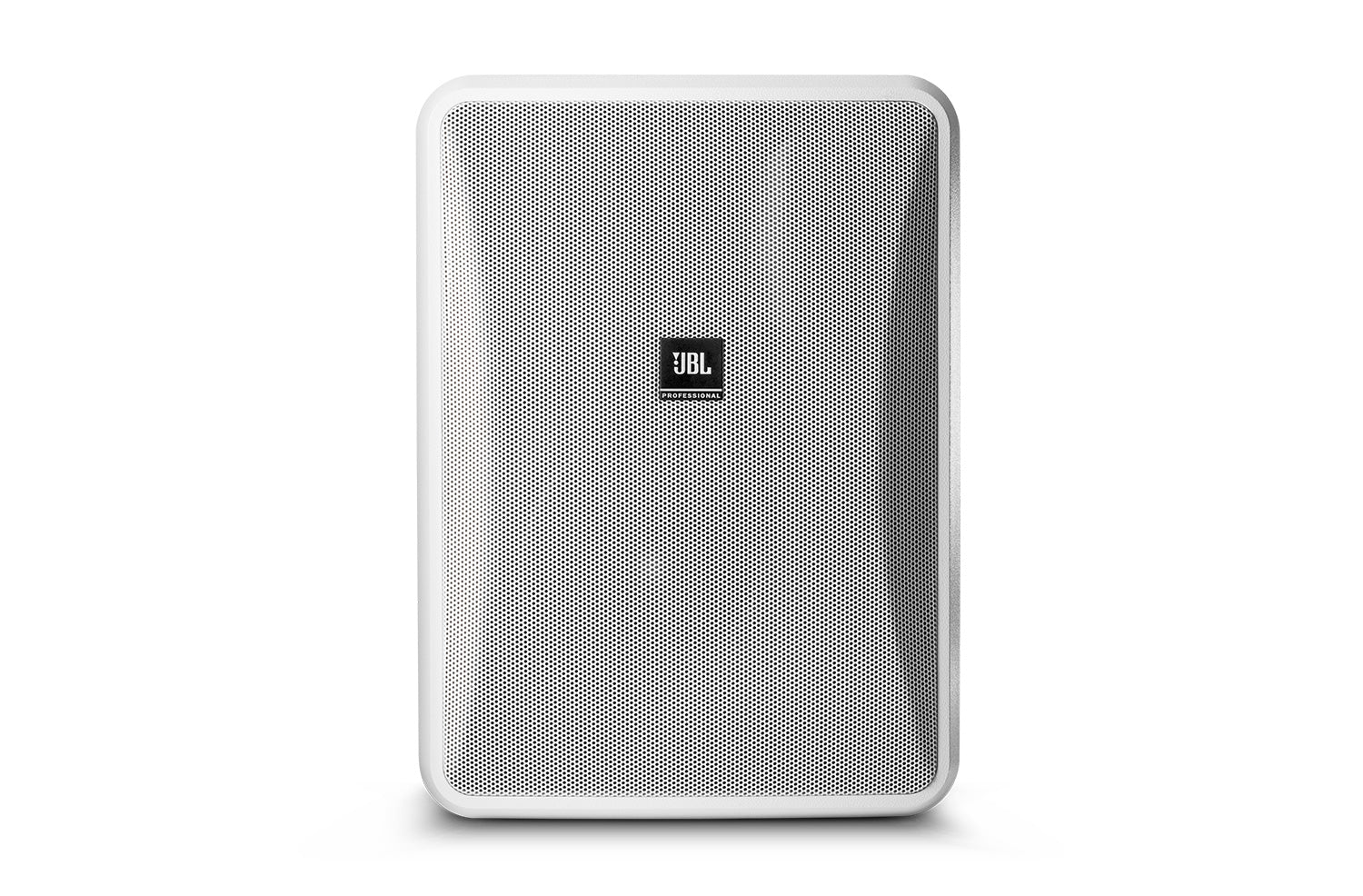 JBL Control 28-1L-WH Altavoz de alto rendimiento para interiores y exteriores, 120W altavoz de fondo/primer plano, Color blanco 1 Pieza