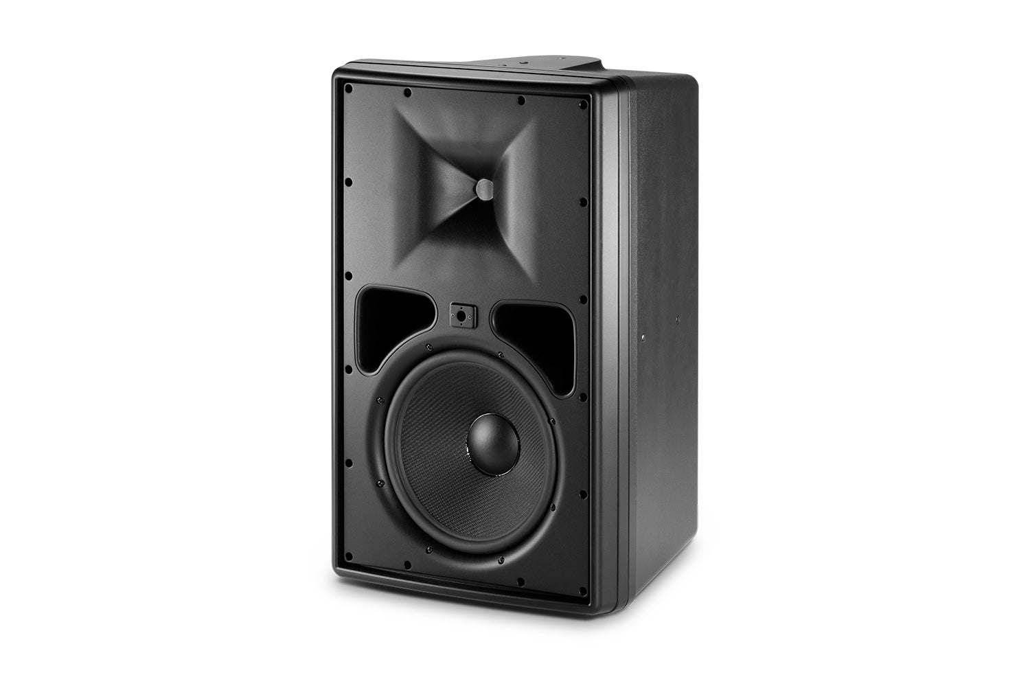 JBL Control 31 Altavoz de gabinete para exterior/interior 250W 8Ω, 150W línea 70/100V Taps 150/75/38/19W Incluye soporte, Color negro 1 Pieza