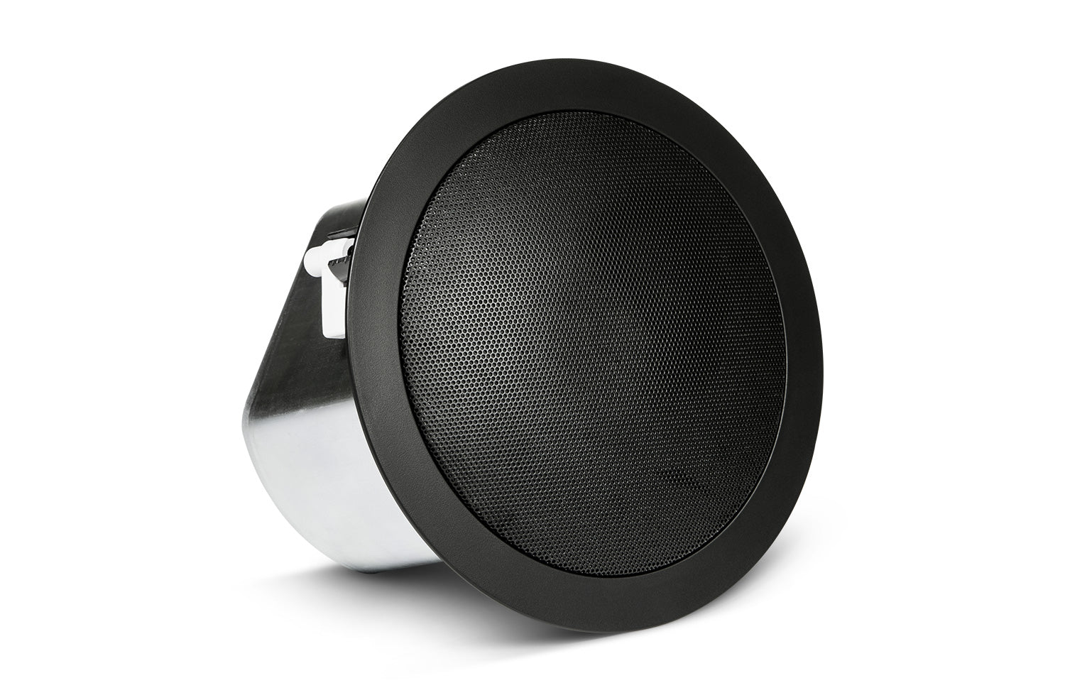 JBL  Control 12C/T-BK Altavoz de techo compacto rango completo 2 vías 3"  20W a 8Ω, 15W línea 70/100V 15/7,5/3,8/1,9W, con carcasa trasera. 1 Pieza