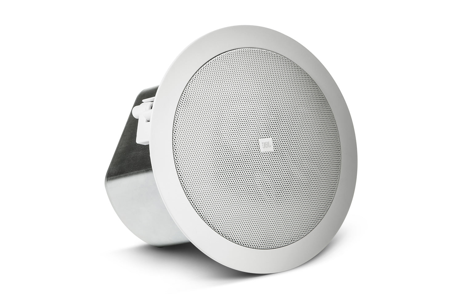 JBL  Control 12C/T Altavoz de techo compacto rango completo 2 vías 3"  20W a 8Ω, 15W línea 70/100V 15/7,5/3,8/1,9W, con carcasa trasera. 1 Pieza