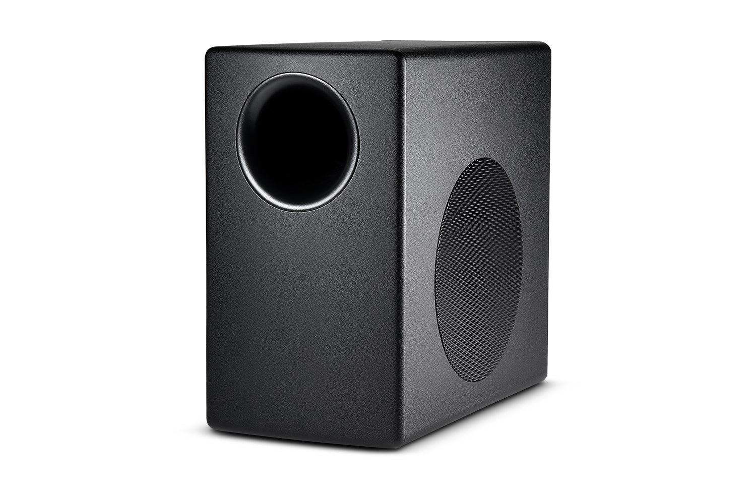 JBL Control 50S/T Subwoofer de montaje en superficie, trabaja en 8 y 70V,150W Continuo, 600W pico, Conexiones para Altavoces, Color Negro
