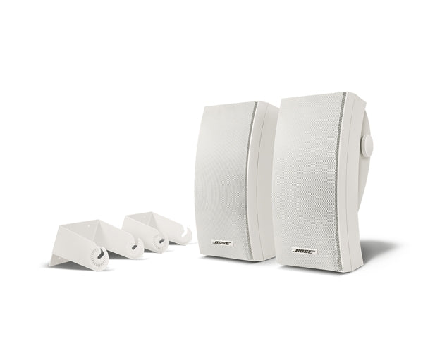 Bose 251 Altavoces para exteriores de instalación en muro, Color Blanco, 1 PAR