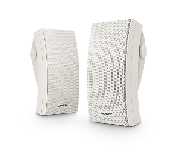 Bose 251 Altavoces para exteriores de instalación en muro, Color Blanco, 1 PAR