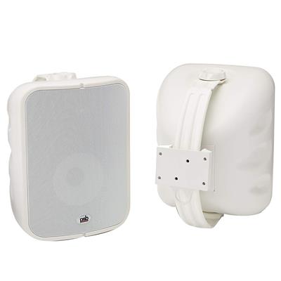 PSB CS1000 Altavoz de gabinete interior y exterior, Dos vías Woofer 6½” Tweeter 1” 150W soporte para montaje vertical y horizontal, color Blanco, PAR