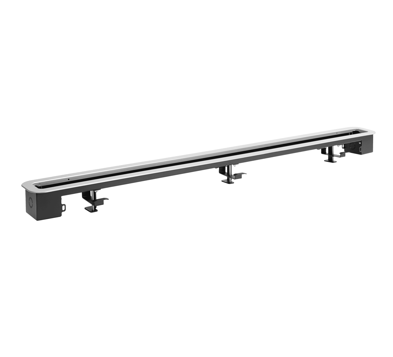 SHURE A710-FM-4FT Kit de montaje a ras de mesa, perd o superficie de techo duro para micrófono lineal MXA710 de 60 cm (2 pies)