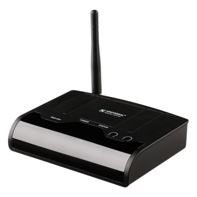 URC MRF-260 Estación base para URC Complete Control®
Recibe la señal de RF del control remoto y la convierte a IR
4 entradas IR ajustables