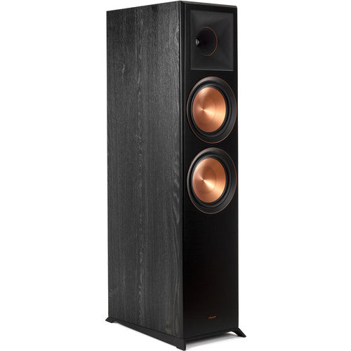 KLIPSCH RP-8000F Reference Premiere Altavoz de torre 2 vías, 150W RMS 600W Pico,  Tweeter de titanio 1" 2 Woofers de cobre hilado 8"  Color Ébano 1 Pieza
