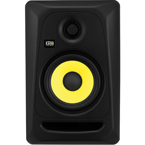 KRK ROKIT CLASSIC 5 Monitor de estudio activo de 2 vías de 5" Clase-D, potencia 55 W, Entradas combinadas TRS / XLR balanceadas, Color Negro, 1 pieza