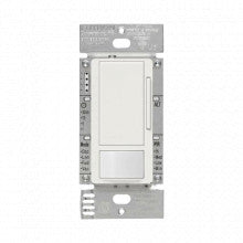 Interruptor con Sensor de Ocupación, Doble Tecnología Para Detección de Movimiento, Color Blanco
