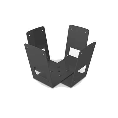 BIAMP MASKCW Soporte para cuatro altavoces en montaje doble en forma de V. Compatible con MASK4CT / MASK6CT.