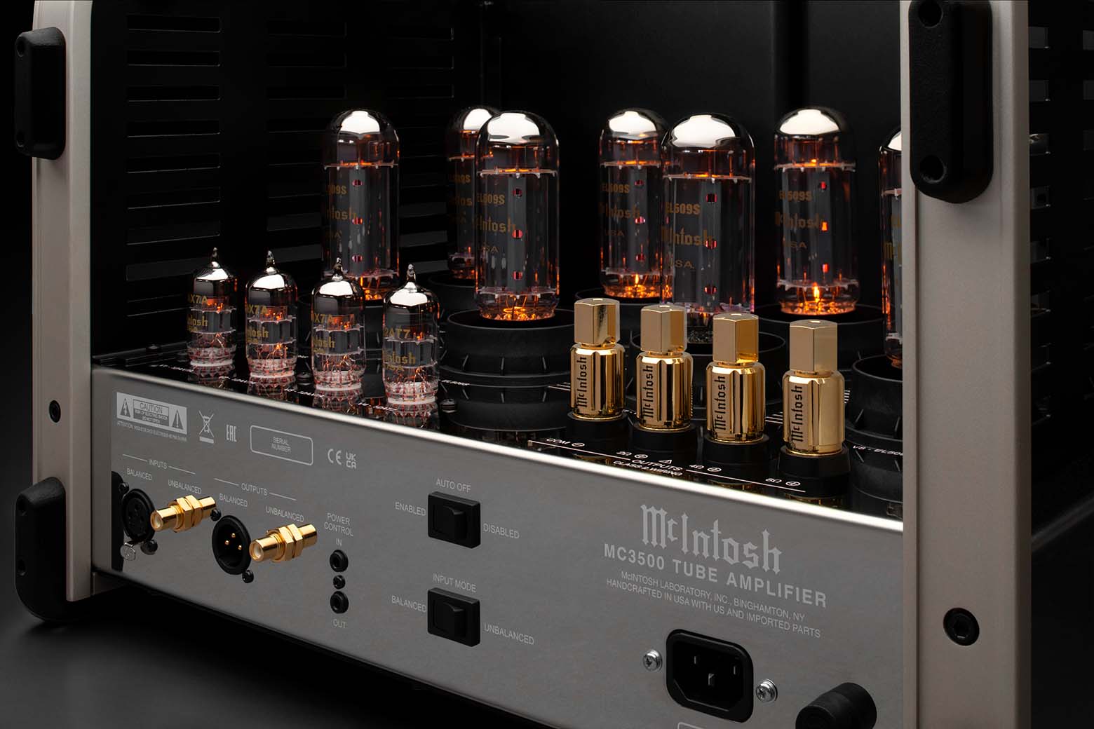 McIntosh MC3500 MkII Amplificador de tubo de vacío de 1 canal Monobloque de 350 vatios Inspirado en el MC3500 de 1968-71: el amplificador que inspiró a una generación