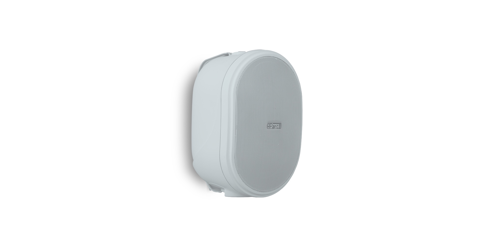 BIAMP OVO5T-W Altavoz de gabinete bidireccional 5.25".Línea de 70V 15W, 7.5W, 3W/ 100V 30W, 15W, 6W/ 16Ω 80W IP40. Color blanco.Par