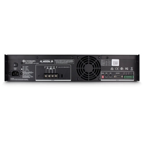 CROWN XLC 2500 AMPLIFICADOR DE POTENCIA DE 500 WATTS DE 2 CANALES