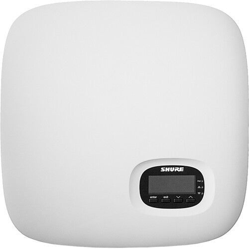 SHURE MXCWAPT-B Microflex Complete Receptor de punto de acceso, Administra audio, enrutamiento y frecuencias Selección automática 2,4 o 5 GHz