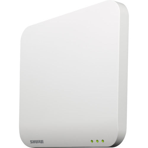 SHURE MXWAPT8 Punto de acceso inalámbrico de 8 canales para micrófonos Microflex Wireless, alimentación PoE, audio en red Dante, Seguridad AES 256