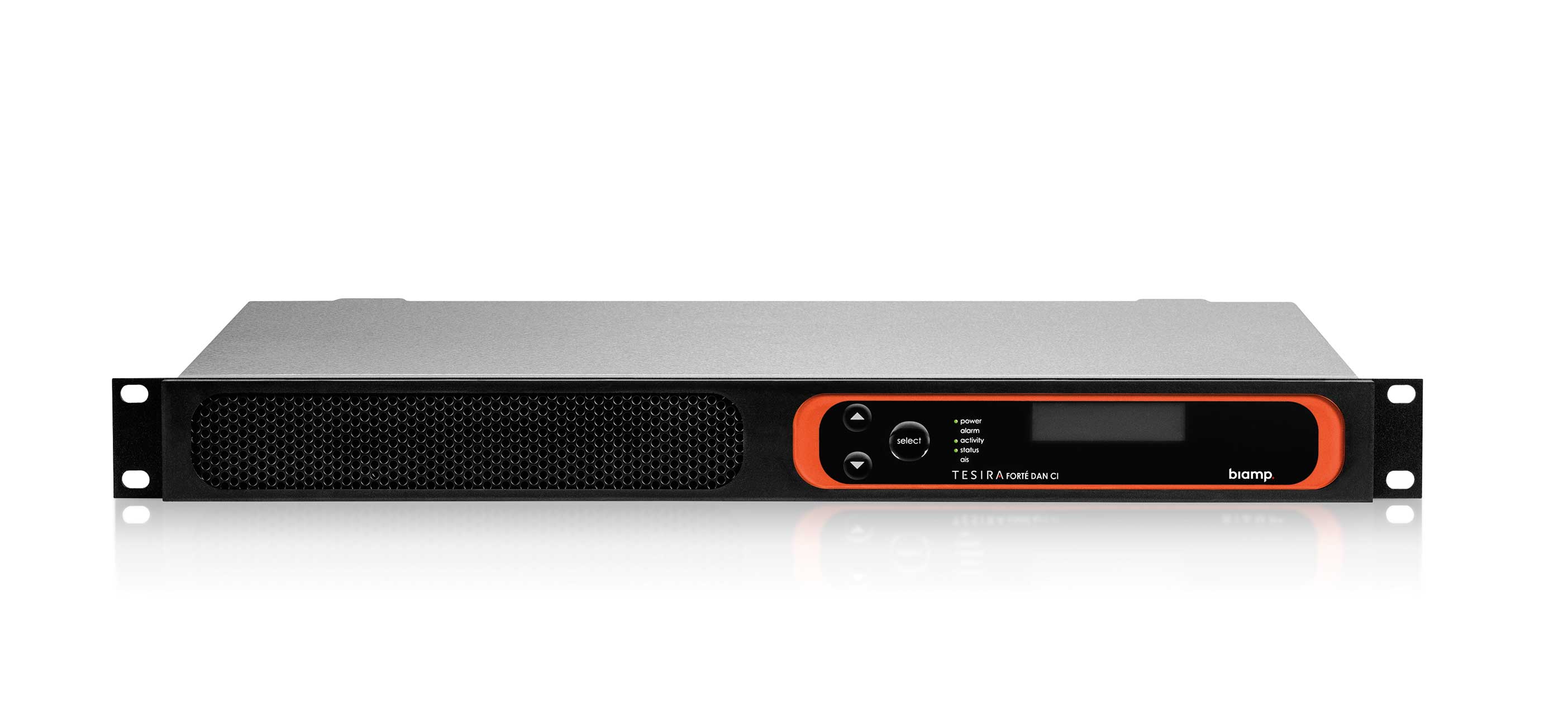 BIAMP TesiraFORTE DAN CI Procesador de audio 12 entradas 8 salidas análogas, (AEC) 8 canales de audio USB, 4 conexiones GPIO, 32 x 32 canales Dante