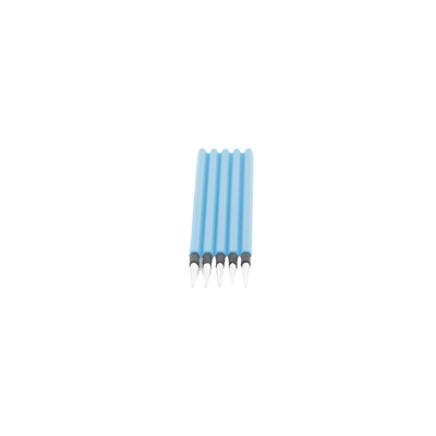 Hisopos para limpieza de puertos de fibra óptica 1.25 mm para adaptadores LC y MU, 100 piezas