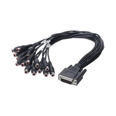 Adaptador de 15 Entradas de Audio para DVR´s epcom y HIKVISION