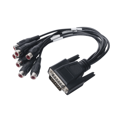 Adaptador de 7 entradas de Audio para DVR´s epcom y HIKVISION