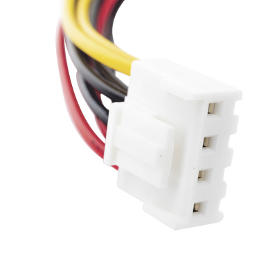 Cable Doble de Corriente SATA / Compatible con DVR's epcom / HIKVISION / 25 cms de Longitud