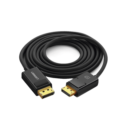 Cable DisplayPort 1.2 Macho a Macho | Longitud 5m | Versión DP1.2 | Soporta 4K@60Hz; 2K@144Hz | Soporta 3D | Color profundo de 8 y 10 bits | Blindaje Interno Múltiple | Cobre Estañado 28AWG  | Botón de Liberación.