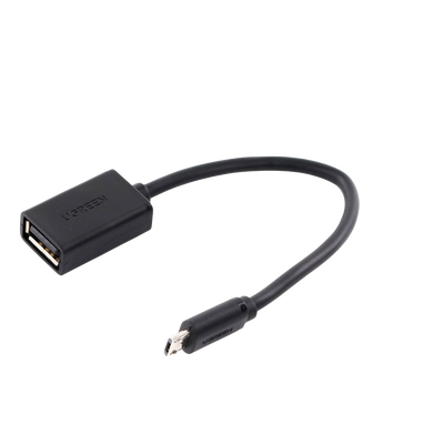 Adaptador OTG Micro USB Macho A USB 2.0 A Hembra