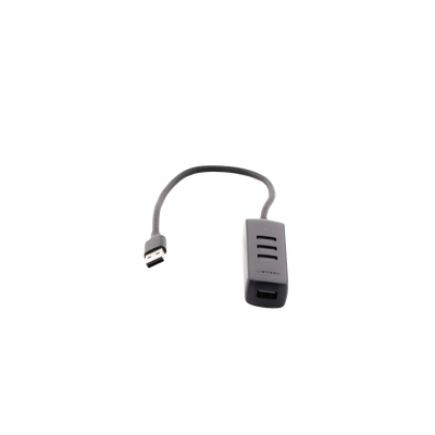 HUB USB-A 3.0 4 en 1 | 4 Puertos USB-A 3.0 (5Gbps) | Cable de 25 cm | Indicador Led | Ideal para Transferencia de Datos | Entrada USB-C para alimentar equipos de mayor consumo como discos duros | Color Negro.