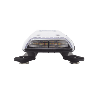 Mini Barra de 24 Pulgadas, 144 Led, Con Montaje Magnético y  Luces Ultra Brillantes, Dual Color Ámbar/Claro, Ideal para Seguridad Privada