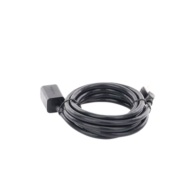 Cable de Extensión Cat6 RJ45 F/UTP / Macho a Hembra / 2m / Método de conexión 568B / Velocidad de transmisión 1000Mbps / Ancho de banda del canal 250MHz / Caja de Cobre / Negro