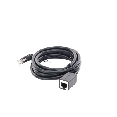 Cable de Extensión Cat6 RJ45 F/UTP / Macho a Hembra / 2m / Método de conexión 568B / Velocidad de transmisión 1000Mbps / Ancho de banda del canal 250MHz / Caja de Cobre / Negro