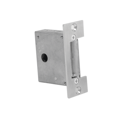 Contrachapa / Perfil AMPLIO /Cerrada en Caso de Falla/ Para Pestillo Lineal