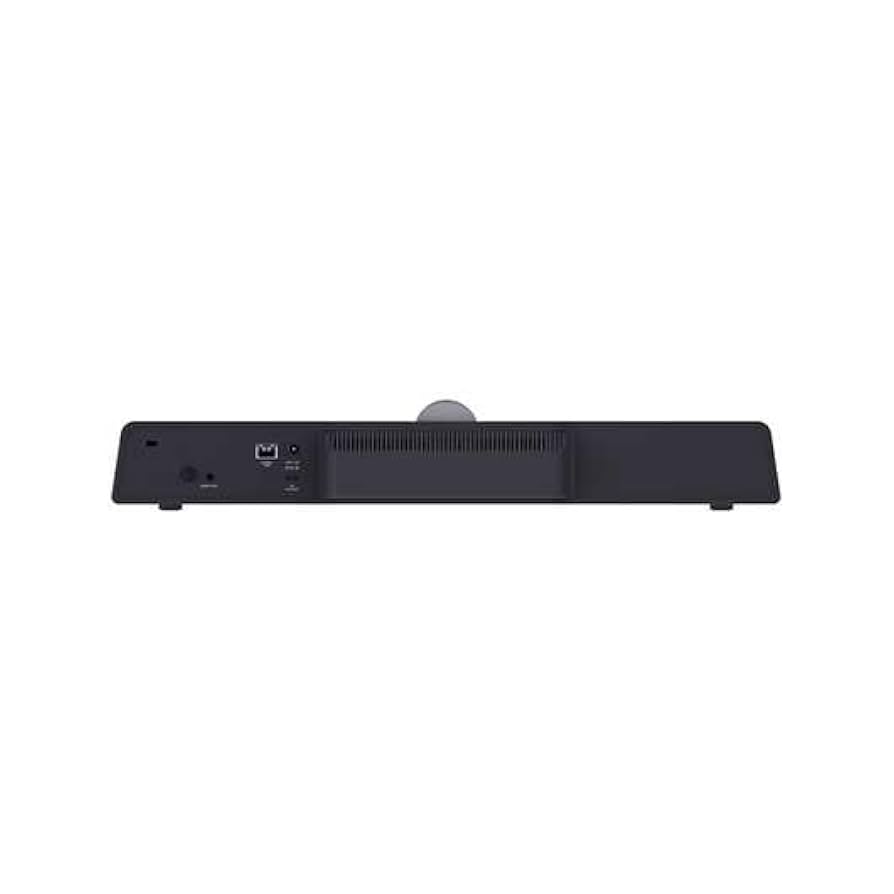 MAXHUB UC S07 Videobar USB Ultra HD Todo en uno, para salas pequeñas y medianas. Zoom digital 5X, 6 micrófonos integrados con 8 metros de alcance, cancelación de eco, anti-reverberación, algoritmo AGC incorporado, USB-C 3.0, RJ45 POE. audio out 3.5 mm