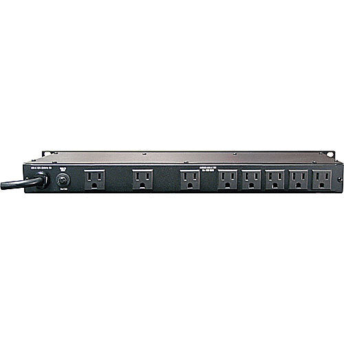 FURMAN M-8Lx Acondicionador de energía básico y asequible para rack 1U Brinda protección esencial contra picos y filtrado RFI/EMI (ruido) para audio limpio. Con 9 salidas 15A y luces retráctiles y dimmer, perfectas para iluminar tu equipo ¡Energía segura!
