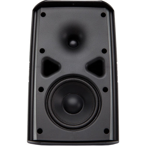 QSC AD-S4T AcousticDesign Series 4.5" 2 vías 50W Altavoz de montaje en superficie (par, negro)