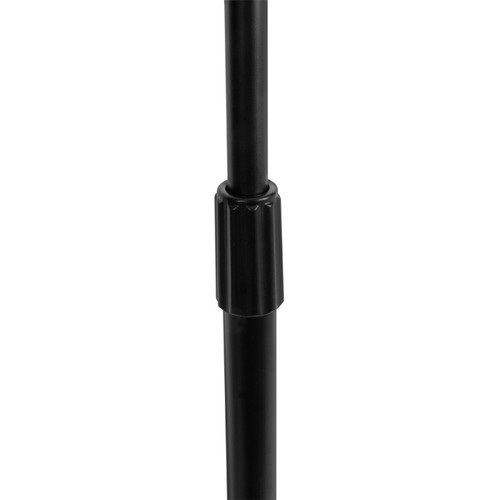 ON STAGE MS7201B Pedestal de micrófono de piso altura ajustable: 33 a 60" (83.82 a 152.4 cm)
