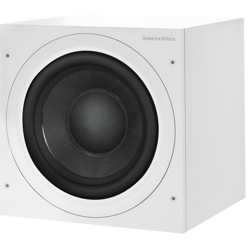 B&W ASW608 Subwoofer 1 cono de fibra de papel/aramida de 200mm, 8", Potencia de salida 200 W, color Blanco