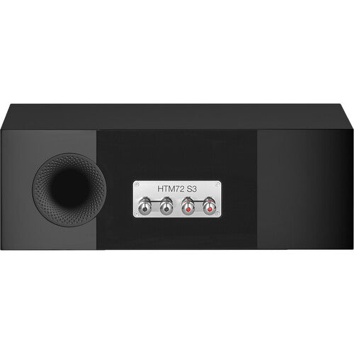 B&W HTM72 S3 Altavoz de canal central de dos vías. Es el altavoz para canal central más compacto de la serie 700 (color blanco NEGRO)