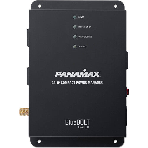 PANAMAX C3-IP Administrador de energía compacto compatible con BlueBOLT, para gestion de energía vía remota, 3 salidas con control individual