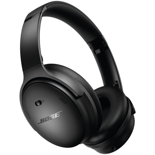 Bose QuietComfort Auriculares inalámbricos supraaurales con cancelación activa de ruido (Negro)