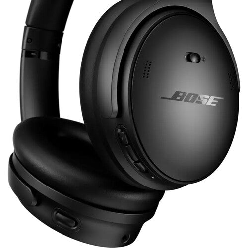 Bose QuietComfort Auriculares inalámbricos supraaurales con cancelación activa de ruido (Negro)