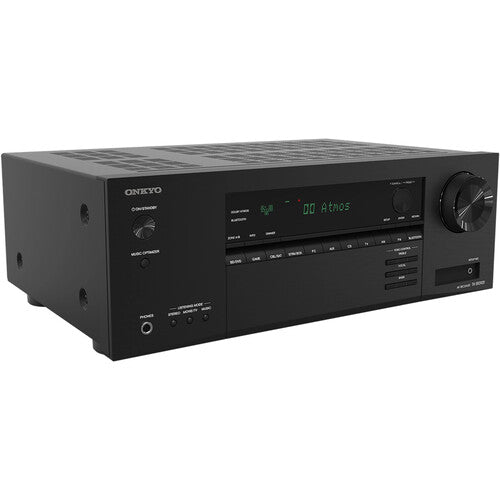 ONKYO TX-SR3100 Receptor A/V Para Teatro en casa 5.2 canales 80 W/Canal Dolby Atmos y DTS:X de 3.1.2 canales. 4K/60p HDR. Certificación THX