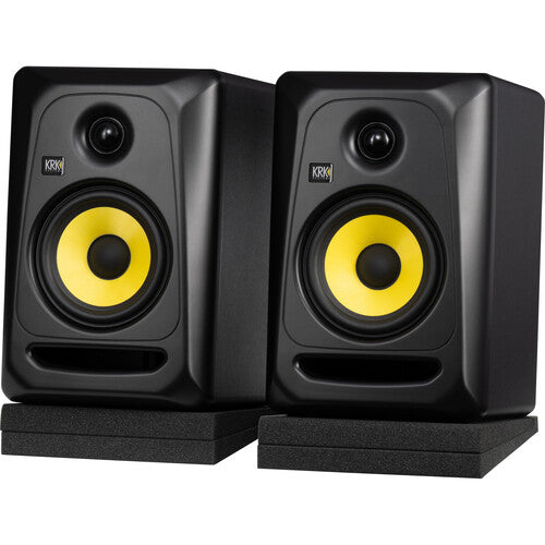 KRK ROKIT CLASSIC 5 PACK. JUEGO DE 2 Monitores de estudio activo de 2 vías de 5" Clase-D, potencia 55 W, Entradas combinadas TRS / XLR balanceadas, Color Negro, 2 piezas