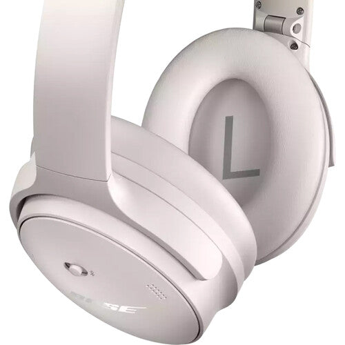 Bose QuietComfort Auriculares inalámbricos supraaurales con cancelación activa de ruido (humo blanco)