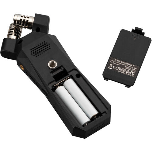 ZOOM H1 ESSENTIAL Grabadora de audio portátil de 2 pistas y 32 bits flotante, micrófonos integrados, Músicos, creadores de contenido y podcasters, Flotante de 32 bits: no es necesario ajustar el nivel, Pantalla OLED vívida